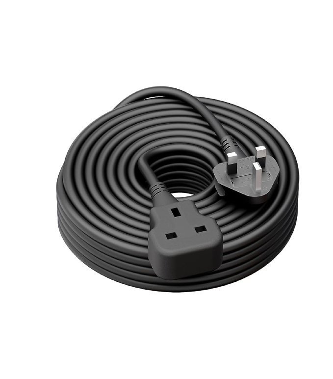 Outdoor Extension Lead 10m Plug Socket Power Cable Extra Long Extension Cord 13 Amp Heavy Duty