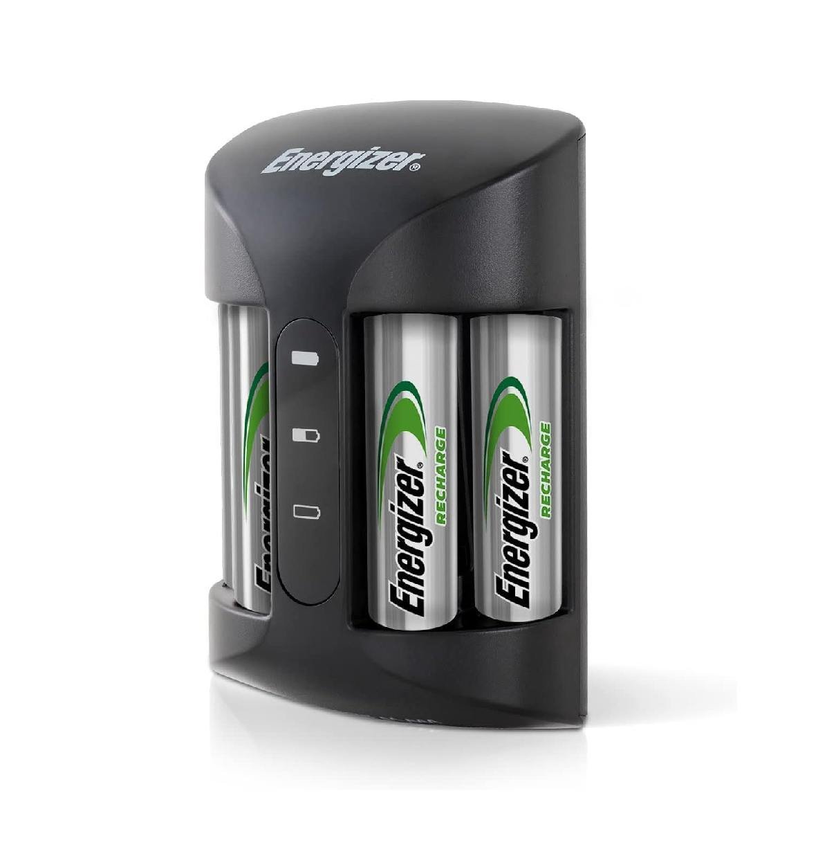Energizer Recharge Pro - Battery Charger for AA & AAA Batteries - 4x AA Rechargeable NiMH Batteries Included