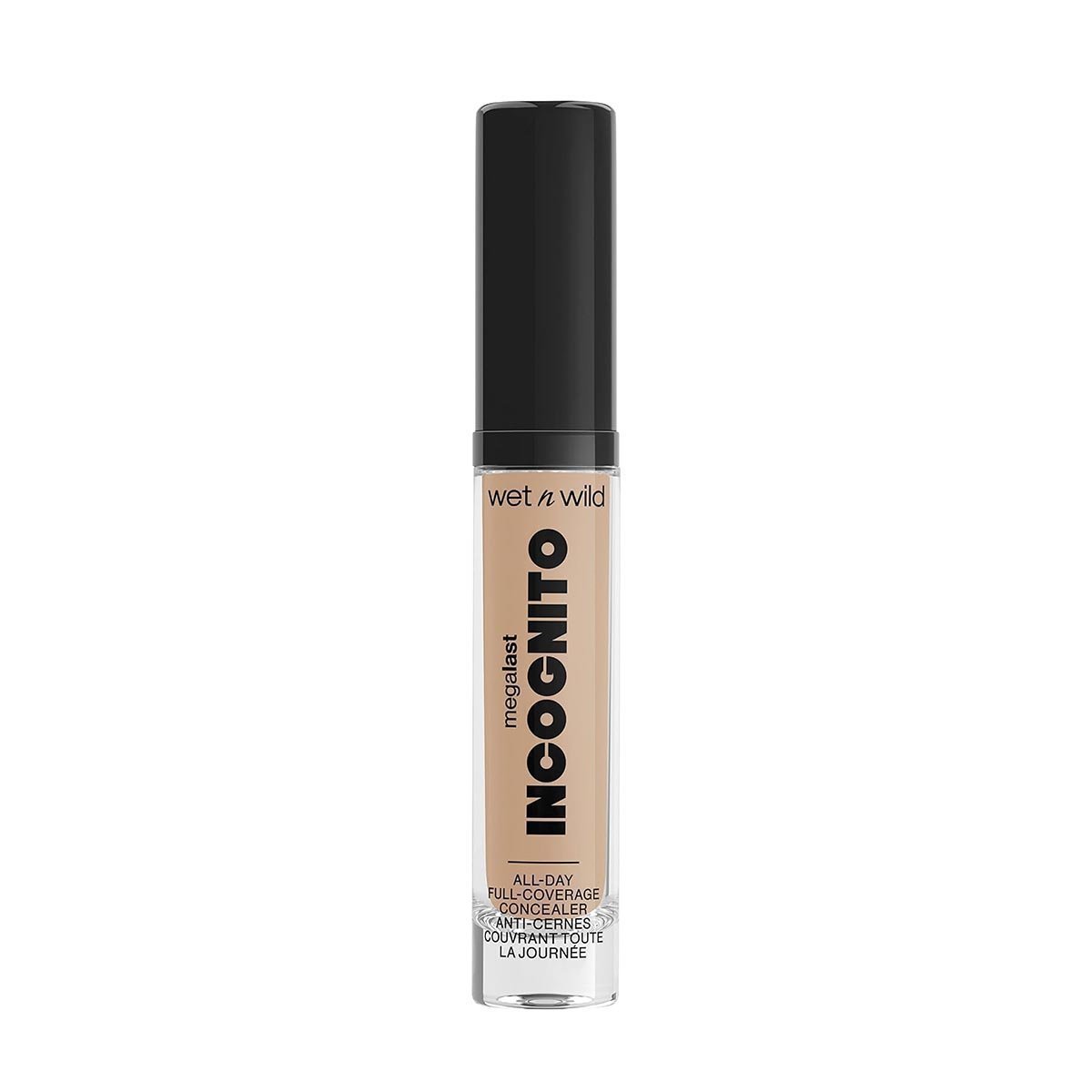 wet n wild, Megalast Incognito Full-Coverage Concealer, Seamless and Richly Pigmented, Buidable Medium-to-Full Coverage, - Image 2