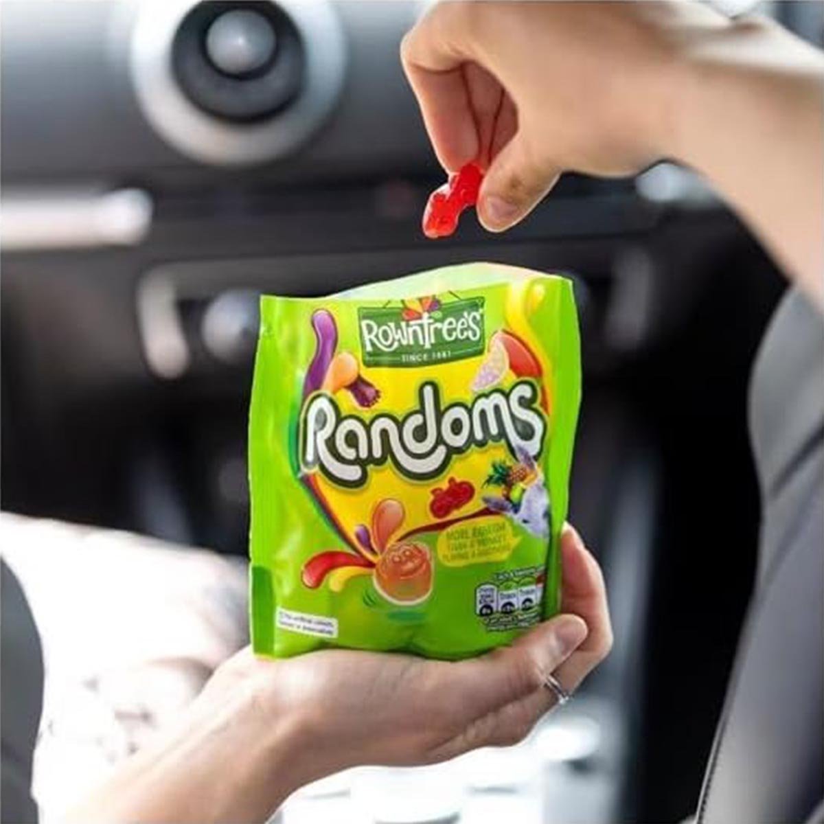 3 x Rowntree's Randoms Sweets Sharing Bag 150g Delicious Tasty And Twisty Treat Gift Hamper For Birthday,Christmas,Easter Sold By Kidzbuzz - Image 3
