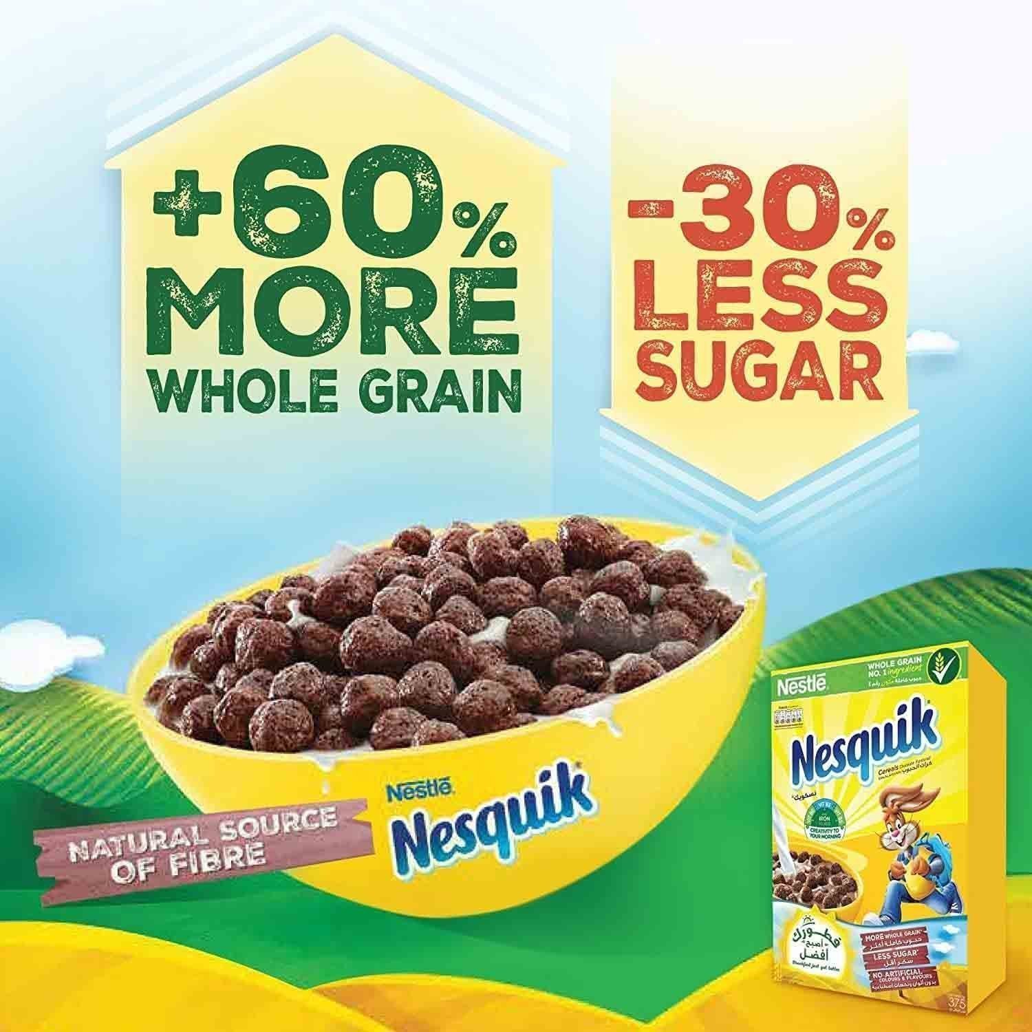 Nestle Nesquik Cereal, 375g - Image 4