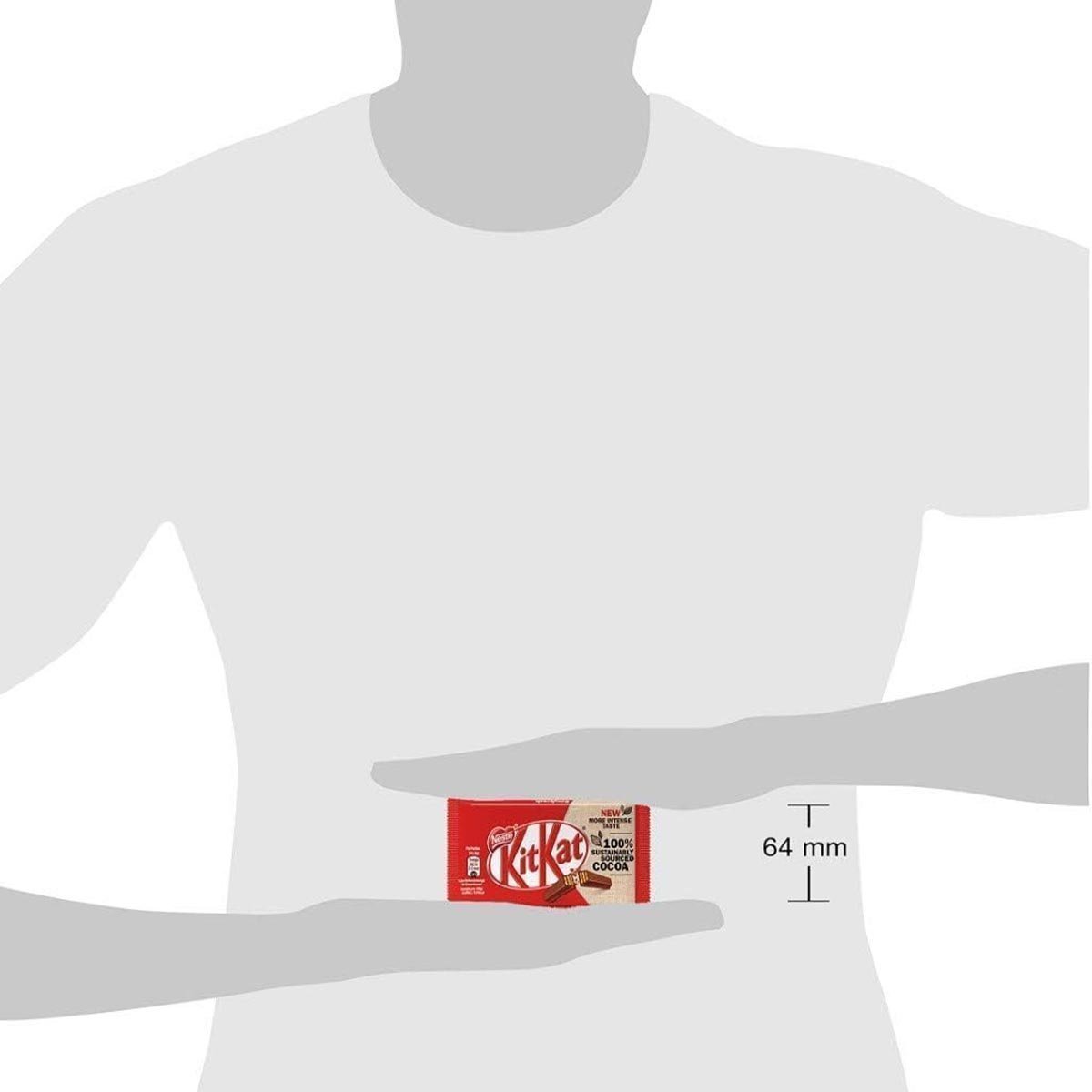 Nestle KitKat Classic chocolate bar, crunchy bar with milk chocolate & crispy waffle, pack of 24 (24x41.5g) - Image 4