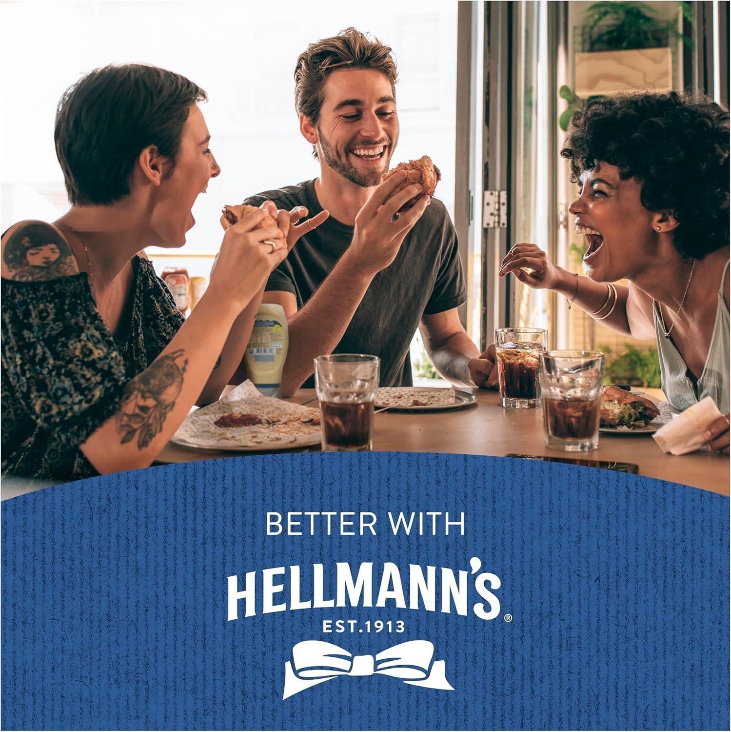 Hellmann's Rich & Smoky BBQ Sauce, chicken and chips 430 ml - Image 2