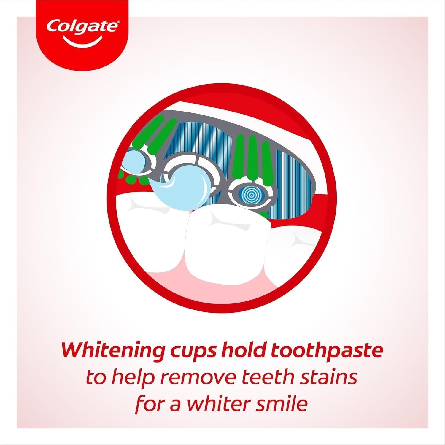 Colgate 360 Max White One Manual Toothbrush Medium - Image 3