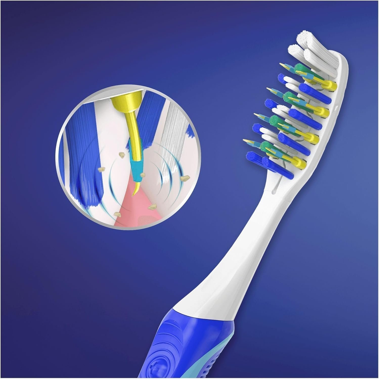 Oral-B Pulsar Pro-Expert 2X Manual Toothbrushes, (Colours May Vary) - Image 3