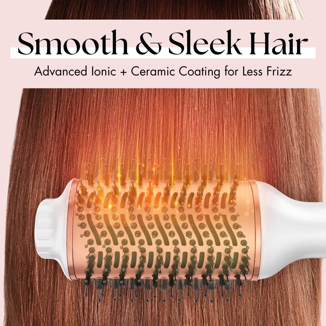 Hair Dryer Hot Air Brush with Adjustable Temperature - for Styling Short, Medium & Long Hair - Image 2