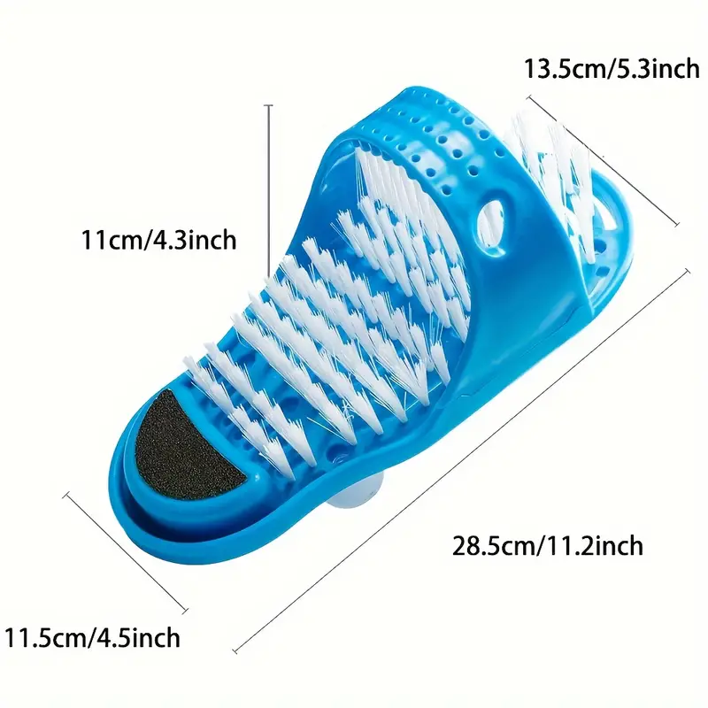 1pc, Foot Washing Brush Foot Scrub, Foot Scrub Massager Cleaner, Shower Floor Dead Skin Remover with Suction Cup - Image 2