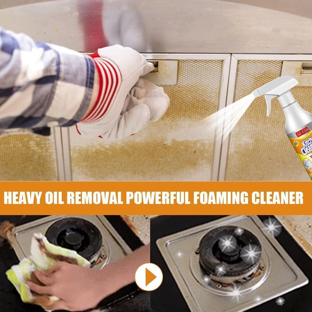 Shinepro Kitchen Cleaner, Heavy-Duty Kitchen Foaming Degreaser & Cleaner, Multi-Purpose Cleaner Spray (2 Set) - Image 3