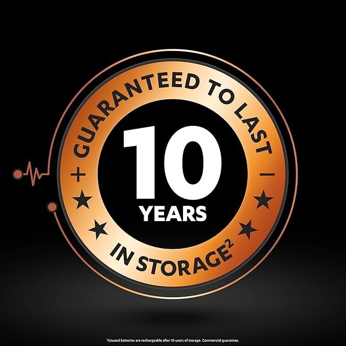 Duracell Rechargeable AA Batteries (Pack of 4), 2500 mAh NiMH, pre-charged, - Image 3