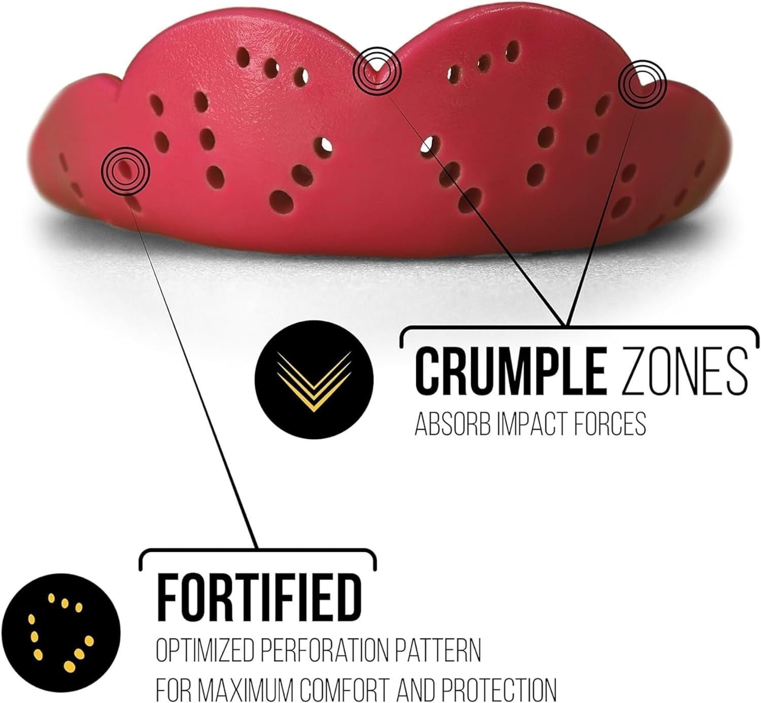 SISU 1.6 Next Gen Aero Mouth Guard, Snow White - Image 3