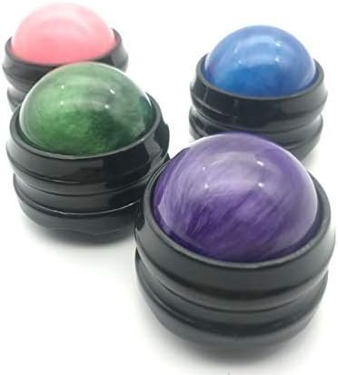 Guvkeug 4 Pieces Massage Roller Body Massage Device Therapy Tool Foot Back Waist Hip Hand Massage Health Care Tools - Image 4