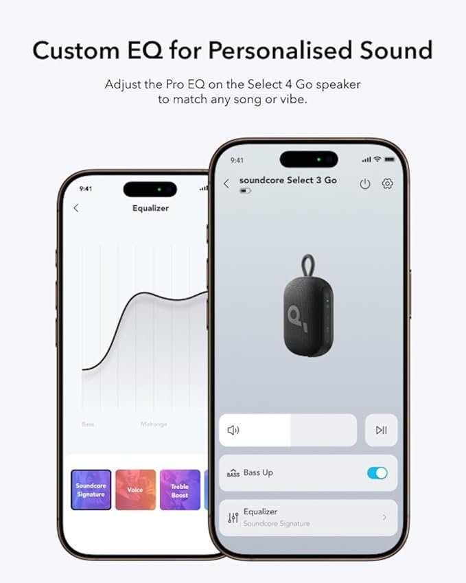 soundcore Select 4 Go Ultra Portable Bluetooth Speaker by Anker, 20H Playtime, IP67 Waterproof and Dustproof, Floatable - Image 2