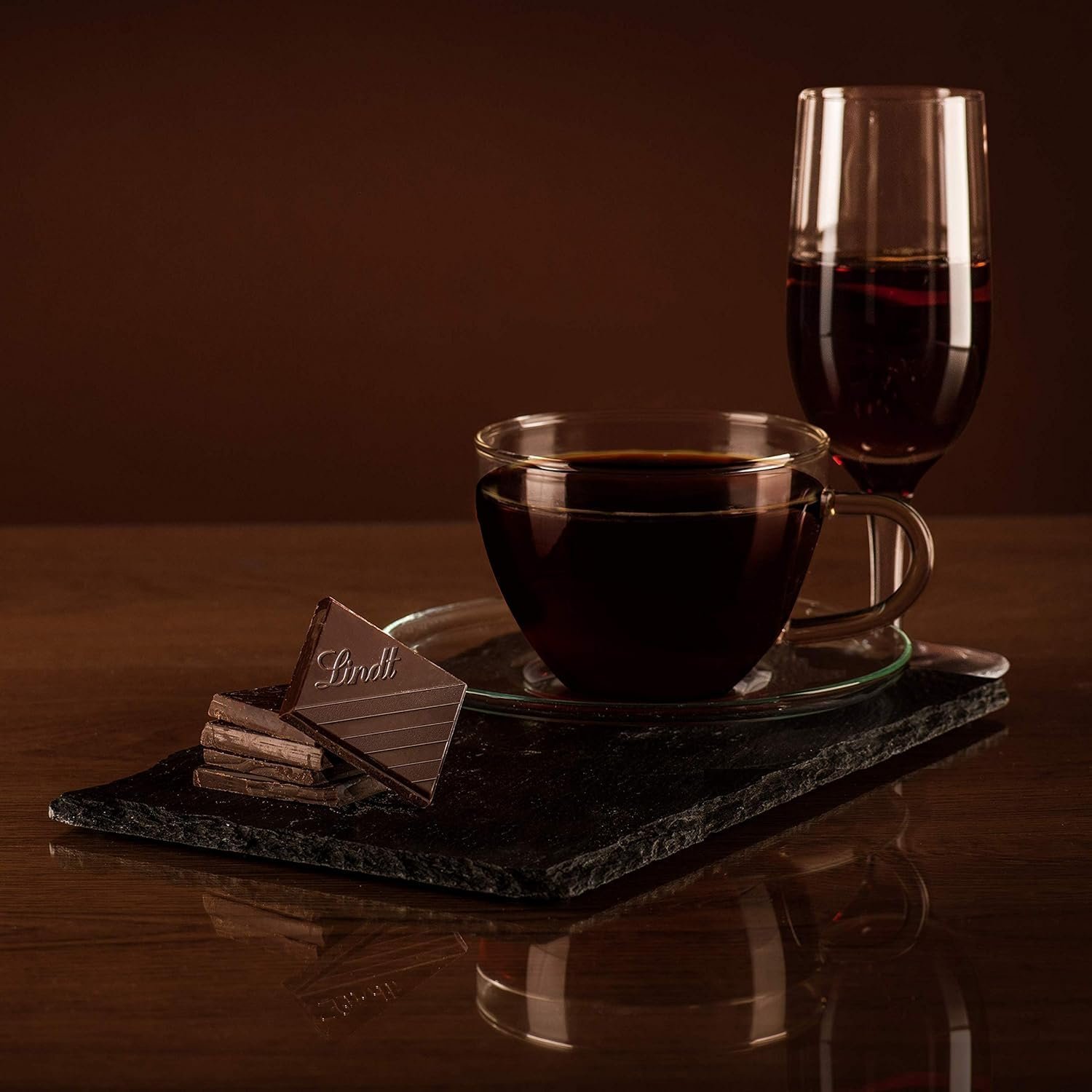 Lindt Excellence Dark Raspberry Chocolate Bar, 100g (Pack of 3) - Image 3