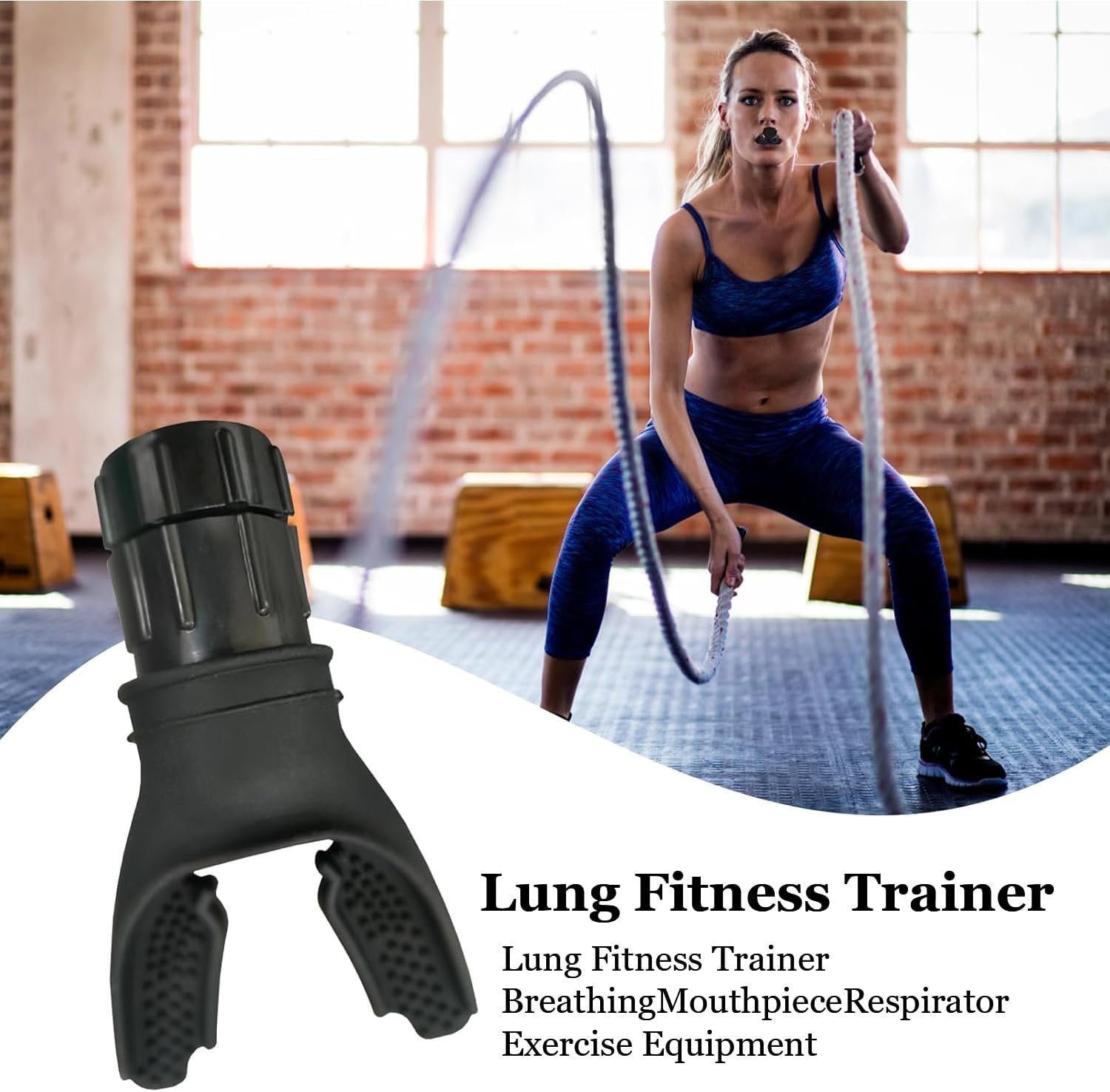 Breathing Exerciser Trainer for Lung Health, Respiratory Trainer for Improved Lung Capacity - Image 5