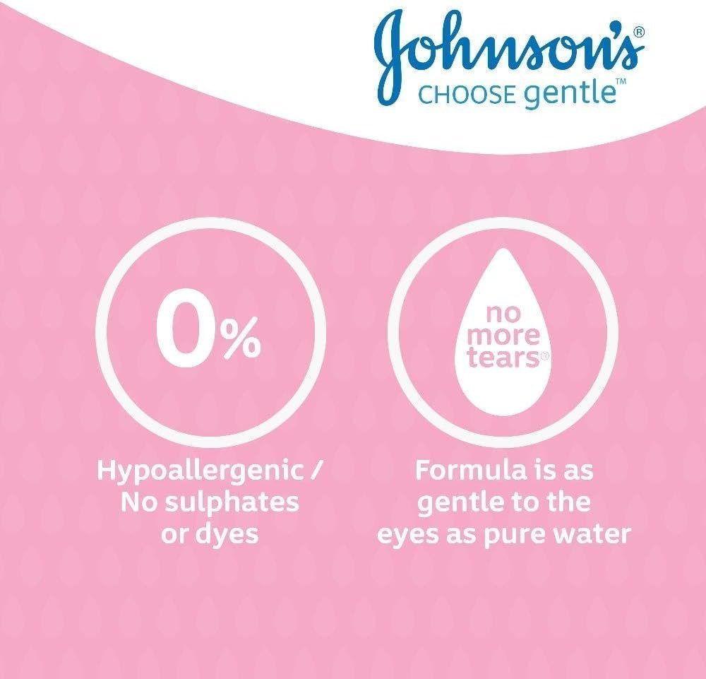 Johnson's Shiny Drops Kids Shampoo, 500ml - Image 2