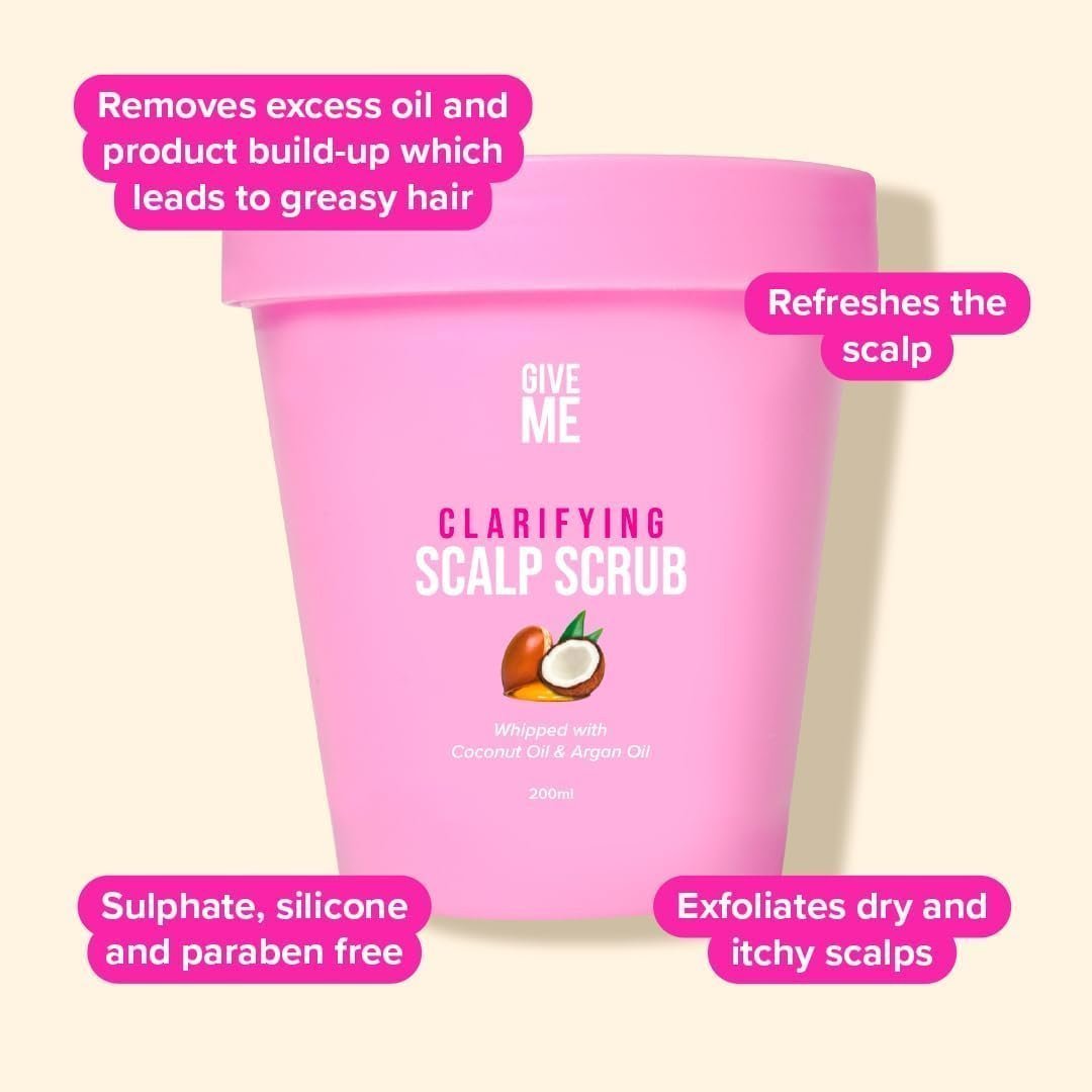 Give Me Clarifying Scalp Scrub - Hair Care Scalp Scrubber, Scalp Exfoliator Scrub, Dandruff Scalp Treatment - Image 5