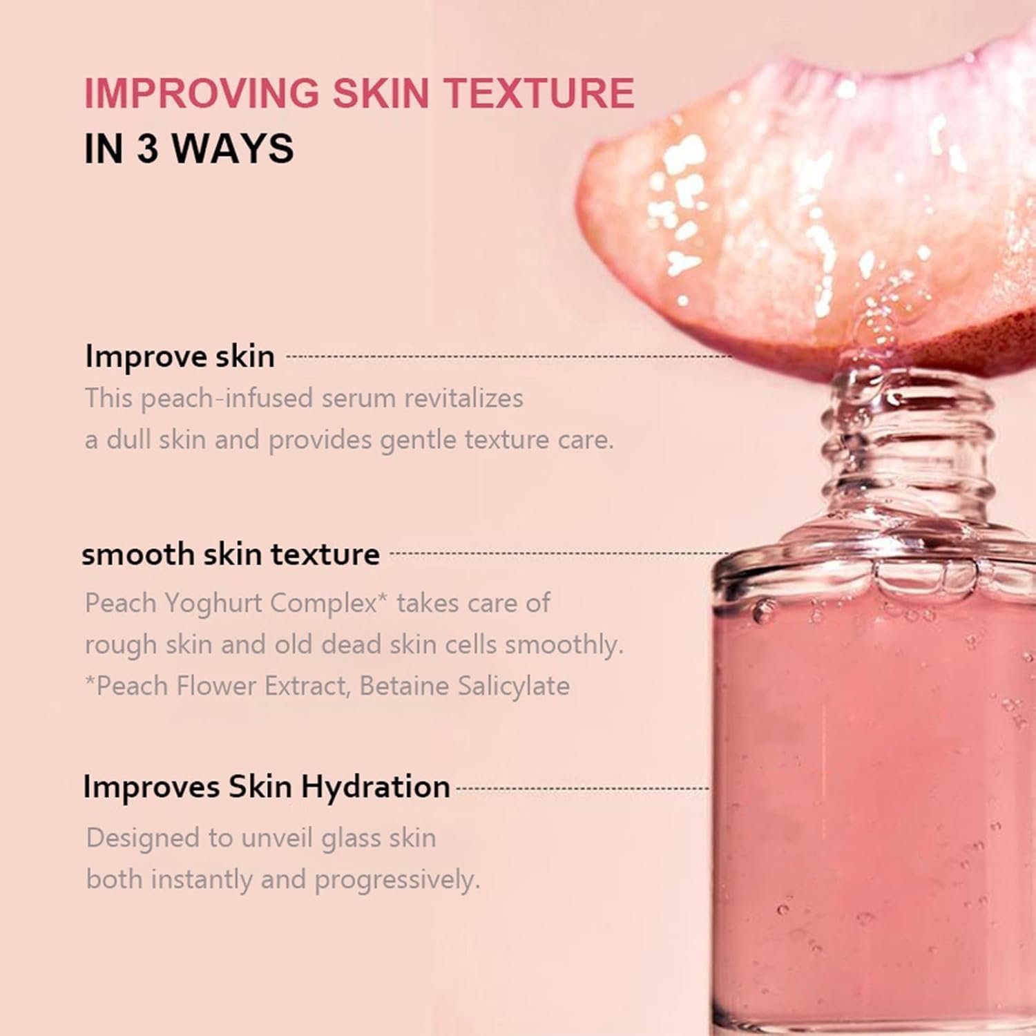 Peach 70 Niacin Serum, Peach 70% Niacinamide Serum,Hydrating Face Serum - - Image 5