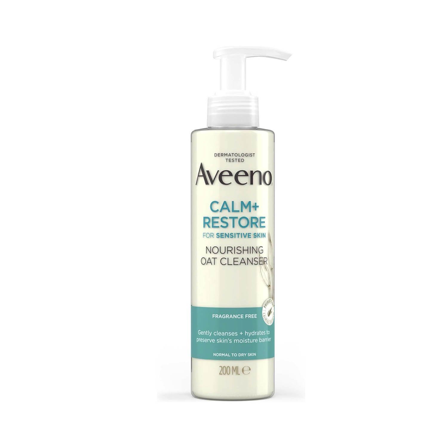 Aveeno Face Calm+Restore Nourishing Oat Cleanser (1x 200ml)