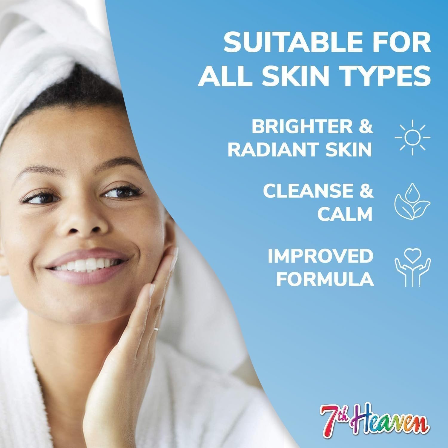 7th Heaven Coconut Cream Face Mask with Oatmeal - Smoothing - Sensitive Skin - Image 6