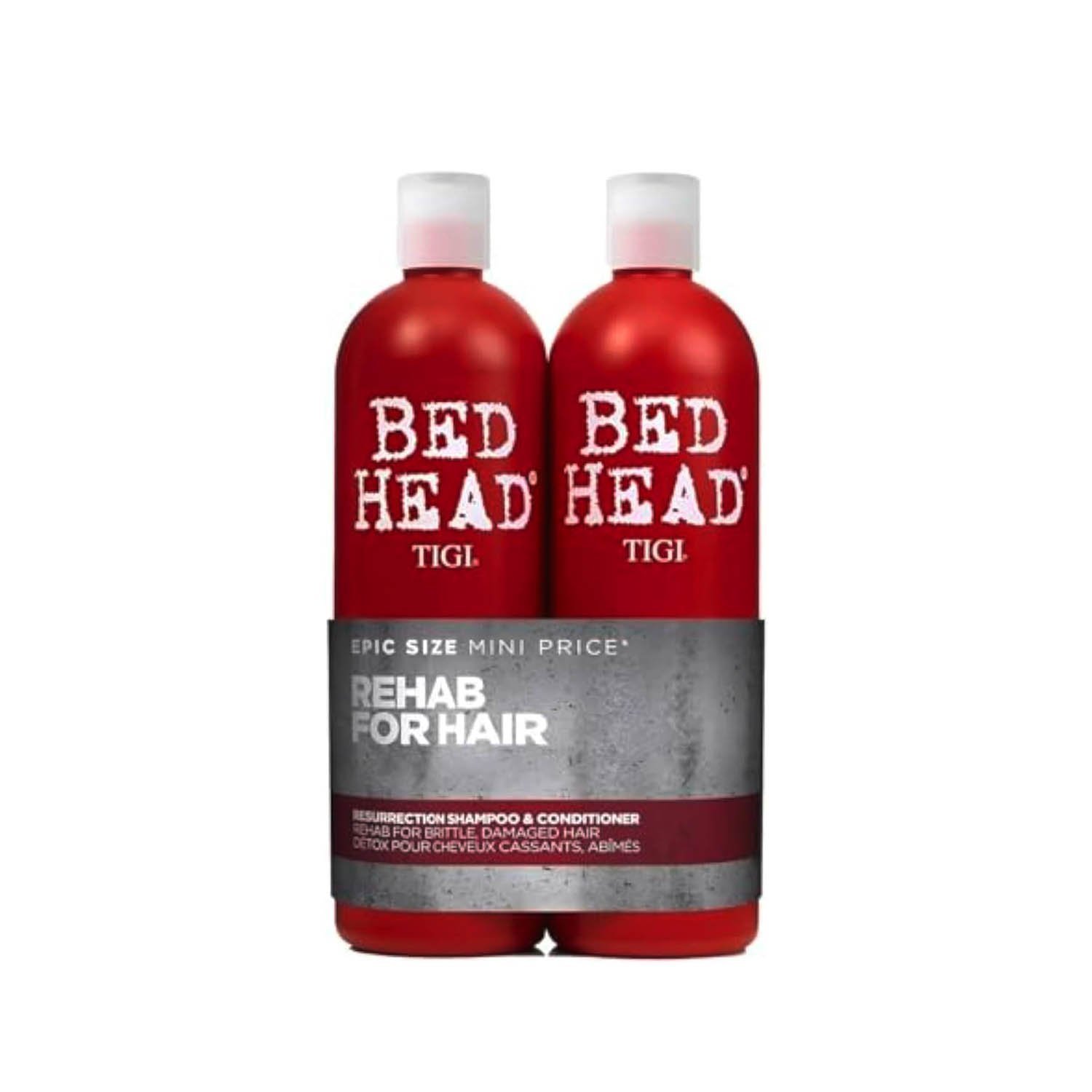 Bedhead by TIGI | Resurrection Shampoo and Conditioner Set, 2 x 750ml