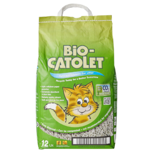 Bio-Catolet Light & Hygienic Recycled Paper Granules Cat Litter 12 Litre
