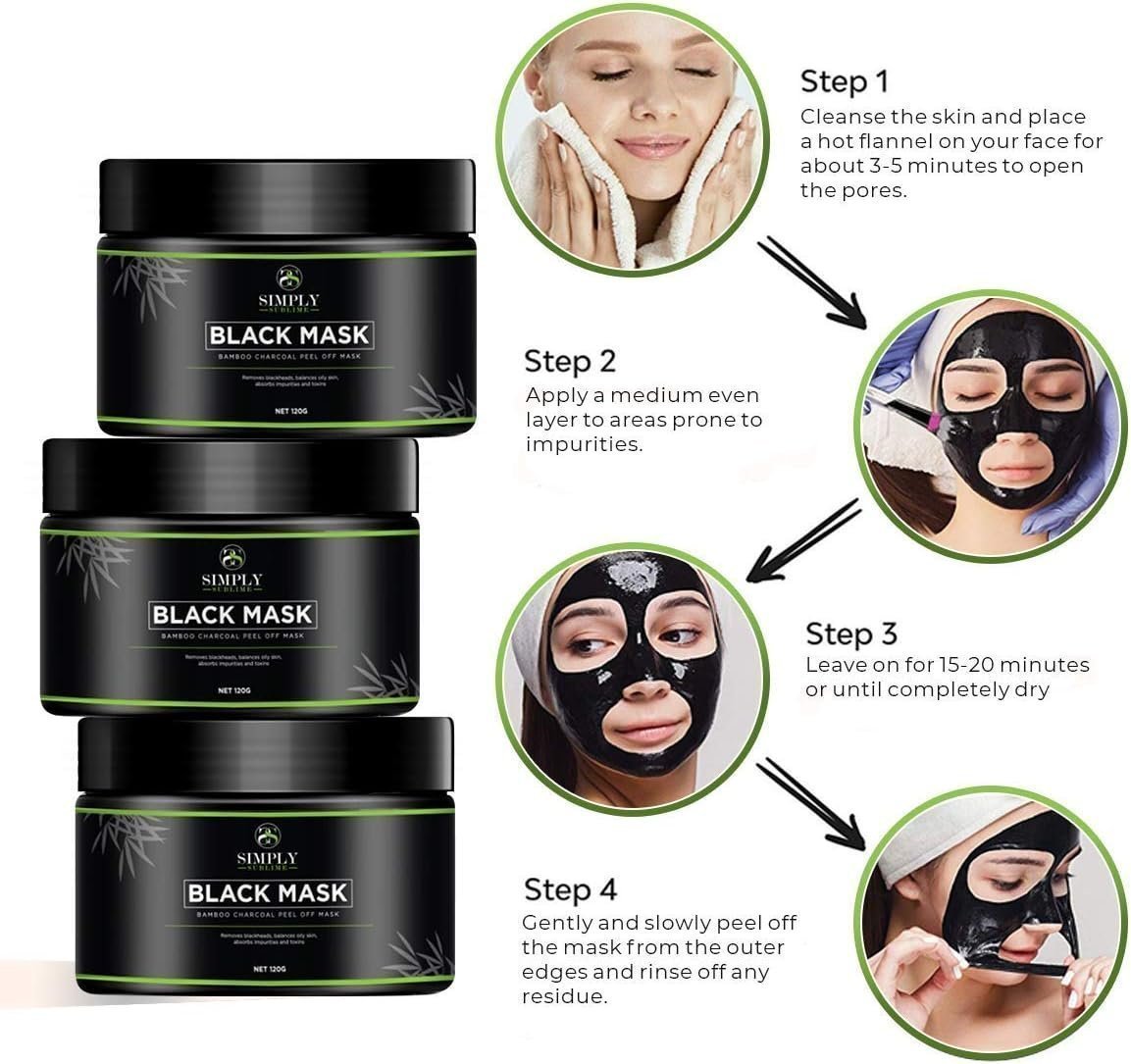 Peel Off Face Masks - Blackhead Remover Mask - Charcoal Face Mask - Face Masks Beauty Peel Off - Face Masks Skincare - Image 4