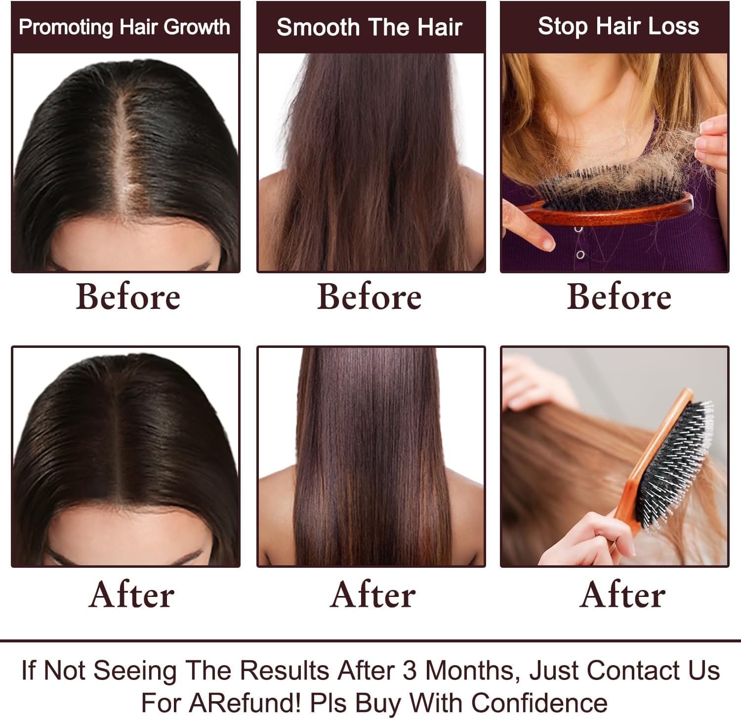 BEHAPRO Rosemary Oil for Hair Growth,w/Hair Growth Serum,Hair Growth Shampoo,Diluted Rosemary Oil Biotin Castor Oil & Argan Oil for Hair Loss Care Treatment - Image 4