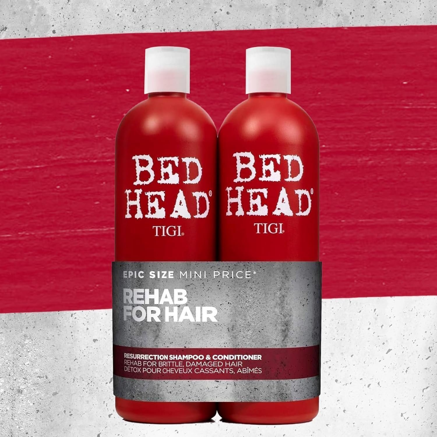 Bedhead by TIGI | Resurrection Shampoo and Conditioner Set, 2 x 750ml - Image 2