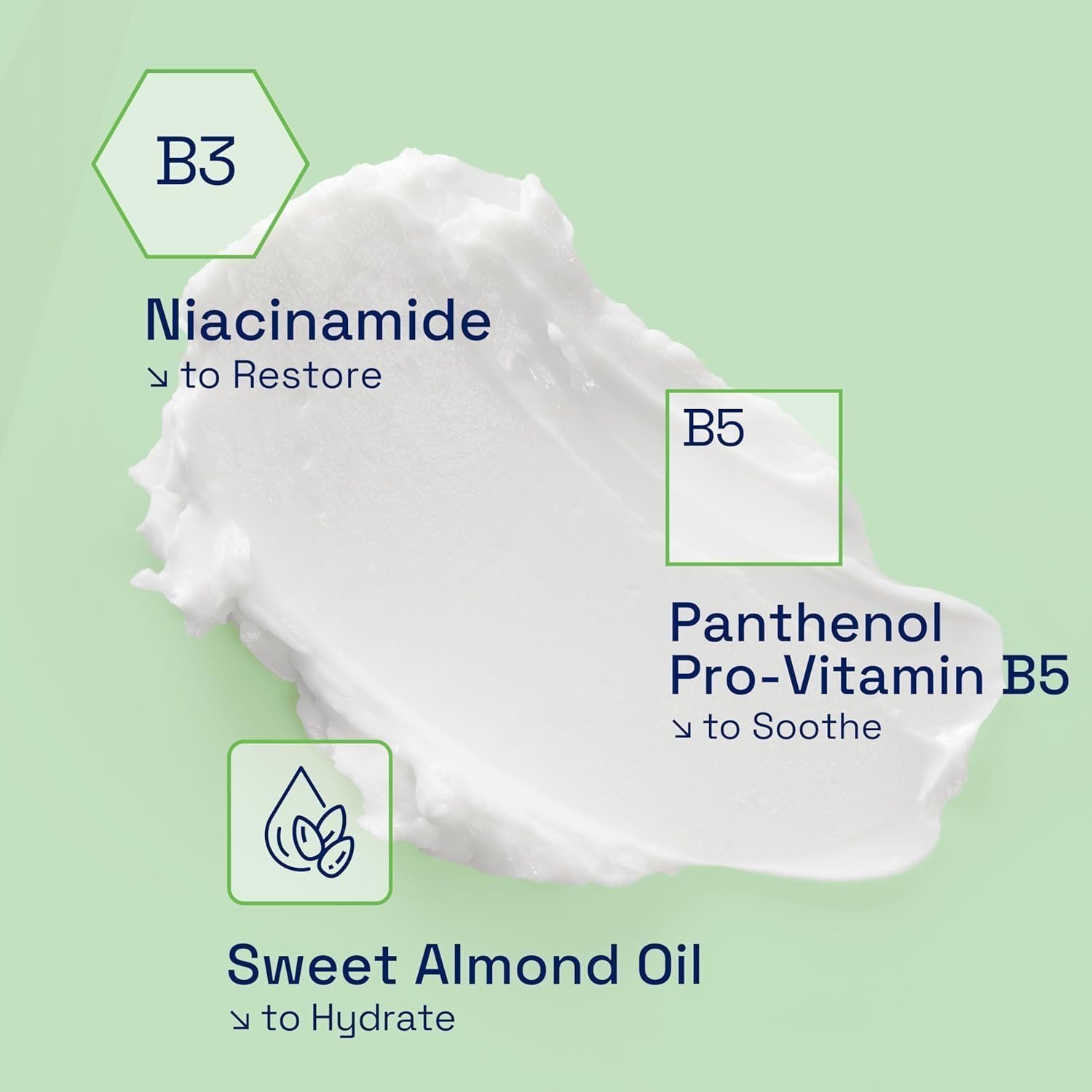 Cetaphil Body Moisturiser, 450g, Moisturising Cream For Dry to Very Dry, Sensitive Skin, With Niacinamide & Vitamin E - Image 3