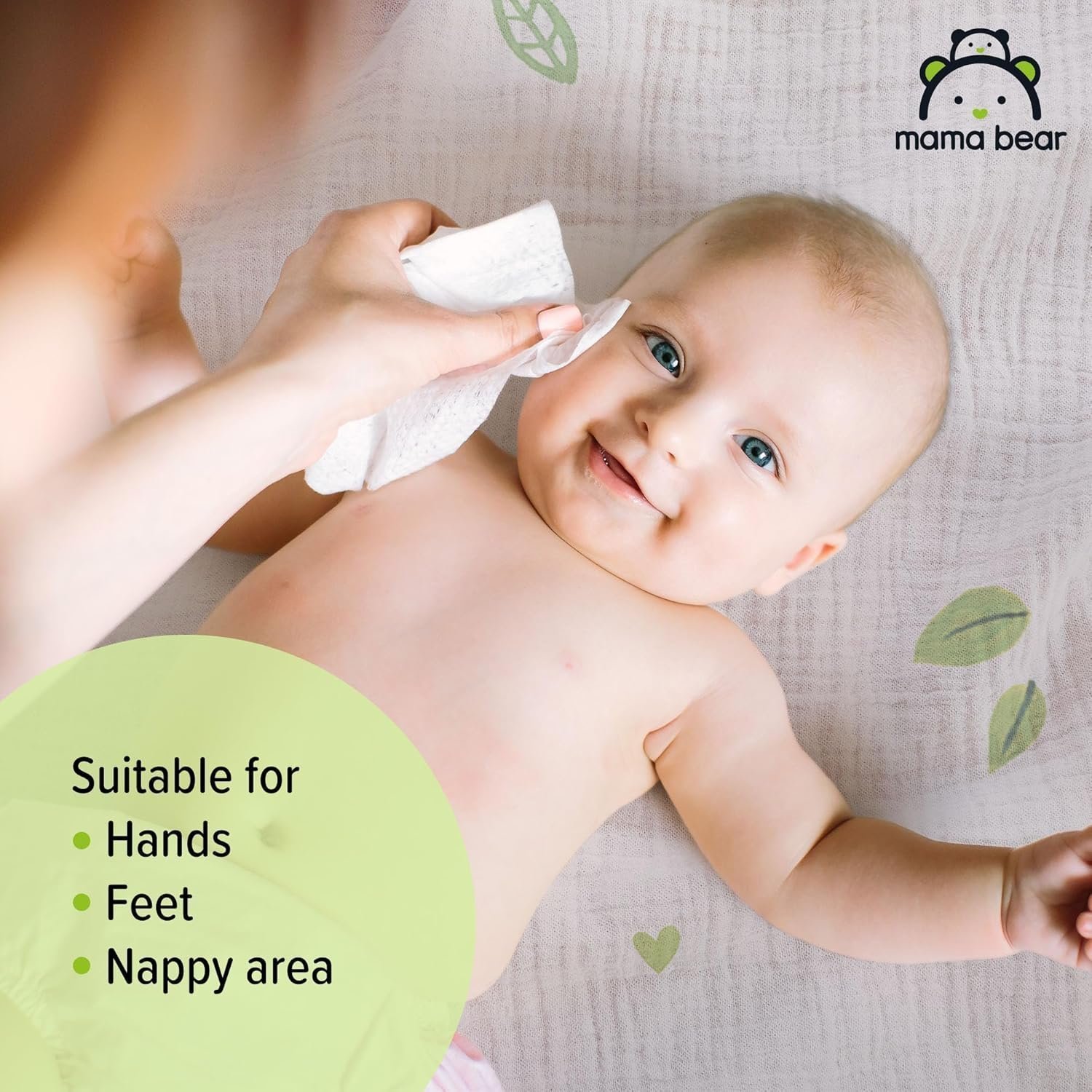 Amazon Brand - Mama Bear Fresh Lightly Fragranced Baby Wipes, 1008 Count (18 Packs of 56), Packaging May Vary - Image 5